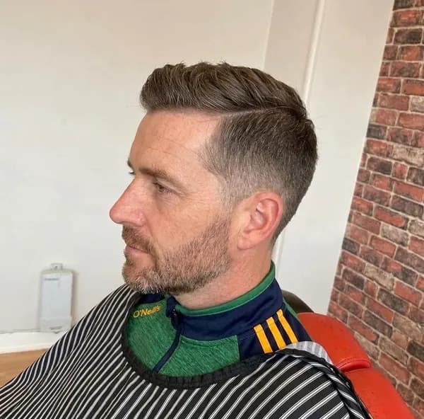 After a classic haircut